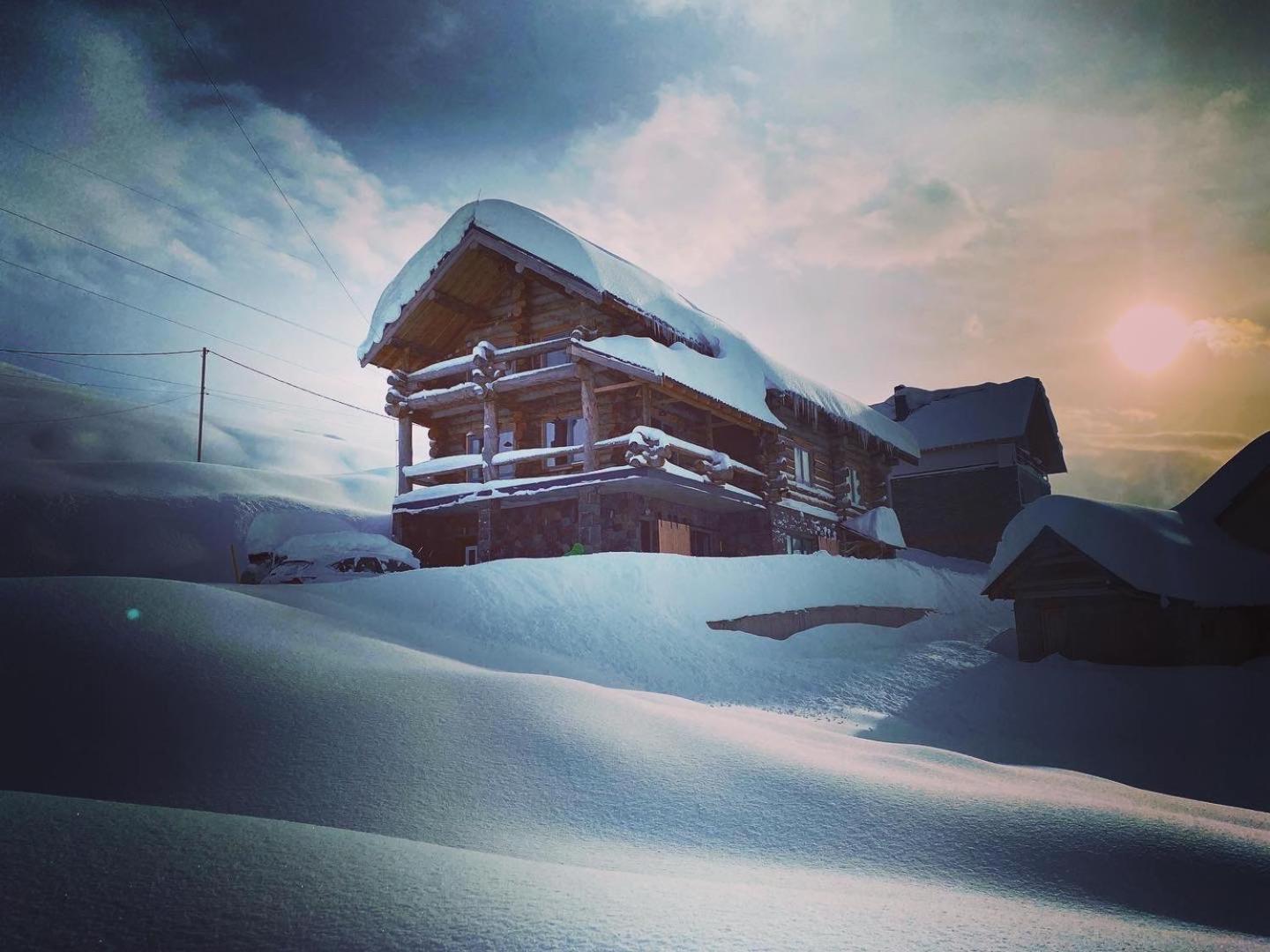 Mountain Cricket Chalets&Apartments Goudaouri Chambre photo
